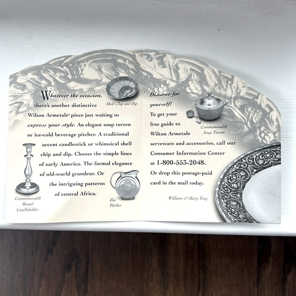 Set of Two Vintage Wilton Armetale Picture Frames - Picture 9 of 9